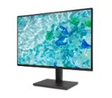 Acer Vero B277Gbmiprx, 27" IPS LED, ZeroFrame FHD (1920x1080) AG, 4ms (GTG), 120Hz, 100M:1, 1500:1, 250nits, 99% sRGB, HDMI, VGA, DP, Speakers 2x2W, Audio In/Out, ERGOstand, TUV, Energy Efficiency Class C, VESA, Black