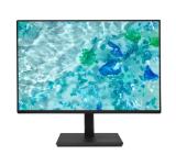 Acer Vero B277Gbmiprzx, 27" IPS LED, ZeroFrame FHD (1920x1080) AG, 4ms (GTG), 120Hz, 100M:1, 1500:1, 250nits, 99% sRGB, HDMI, VGA, DP, USB3.2x4 USB-B(1up 4down), Speakers 2x2W, Audio In/Out, ERGOstand, TUV, Energy Efficiency Class C, VESA, Black