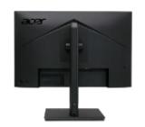 Acer Vero B277Gbmiprzx, 27" IPS LED, ZeroFrame FHD (1920x1080) AG, 4ms (GTG), 120Hz, 100M:1, 1500:1, 250nits, 99% sRGB, HDMI, VGA, DP, USB3.2x4 USB-B(1up 4down), Speakers 2x2W, Audio In/Out, ERGOstand, TUV, Energy Efficiency Class C, VESA, Black