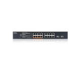 ZyXEL XMG1915-18EP, 16-port 2.5GbE, 2 SFP+, 8 x PoE++ 180W  Smart Switch, hybird mode, standalone or NebulaFlex Cloud