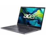 Acer Aspire 15, A15-51M-59Z7, Intel Core 5 120U (up to 5.00GHz, 12MB), 15.6" QHD (2560x1440) IPS SlimBezel, 1*16GB DDR5 4600MHz (1 slot free), 512GB PCIe NVMe SSD, Intel UMA, FHD Cam,WiFi 6E, BT 6E, Backlit Kbd, No OS, Steel Gray