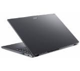 Acer Aspire 15, A15-51M-59Z7, Intel Core 5 120U (up to 5.00GHz, 12MB), 15.6" QHD (2560x1440) IPS SlimBezel, 1*16GB DDR5 4600MHz (1 slot free), 512GB PCIe NVMe SSD, Intel UMA, FHD Cam,WiFi 6E, BT 6E, Backlit Kbd, No OS, Steel Gray