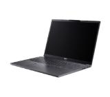 Acer Aspire 16, A16-71M-70ER,Intel Core Ultra 7 155H (up to 4.80GHz, 24MB), 16" WUXGA+ (2048x1280) OLED Adobe&DCI-P3 100%, 400nit, 1*16GB DDR5X 4600MHz, 512GB PCIe NVMe SSD, Intel UMA, FHD Cam, WiFi 6E, BT 6E, Backlit Kbd, No OS, Steel Gray