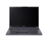 Acer Aspire 16, A16-71M-70ER,Intel Core Ultra 7 155H (up to 4.80GHz, 24MB), 16" WUXGA+ (2048x1280) OLED Adobe&DCI-P3 100%, 400nit, 1*16GB DDR5X 4600MHz, 512GB PCIe NVMe SSD, Intel UMA, FHD Cam, WiFi 6E, BT 6E, Backlit Kbd, No OS, Steel Gray
