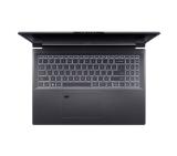 Acer Aspire 16, A16-71M-70ER,Intel Core Ultra 7 155H (up to 4.80GHz, 24MB), 16" WUXGA+ (2048x1280) OLED Adobe&DCI-P3 100%, 400nit, 1*16GB DDR5X 4600MHz, 512GB PCIe NVMe SSD, Intel UMA, FHD Cam, WiFi 6E, BT 6E, Backlit Kbd, No OS, Steel Gray
