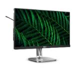 Philips 24B2G5200, 23.8" IPS WLED, 1920x1080@100Hz, 4ms GtG, 300cd m/2, 1000:1, 50M:1 DCR, Adaptive Sync, FlickerFree, Blue Light tech., 3Wx2, Tilt, Height Adjust, Pivot, Swivel, D-SUB, HDMI, DP, USB hub