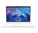 MSI Prestige 13 AI Evo A1MG, Intel Core Ultra 5 125H (14C/18T, up to 4.5 GHz, 18MB), 13.3 2.8K OLED 2880x1800, Non-touch 100% DCI-P3, 400 nits, HDR True Black 500, Intel Arc, 16GB LPDDR5-6400 On board, 512GB PCIe Gen4x4 SSD, WiFi 7, White, Metal, 0.99 kg