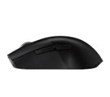 Asus ROG Keris Wireless AimPoint Gaming Mouse, Tri-mode connectivity (2.4GHz RF, Bluetooth, Wired), 36000 DPI sensor, 5 programmable buttons, ROG SpeedNova, Replaceable switches, Paracord cable, Black