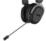 Asus TUF Gaming H3 Wireless Headset (Discord Certified Mic, 7.1 Surround Sound, 50mm Drivers, Lightweight, 15 Hour Battery Life, 2.4 GHz via USB-C, For PC, PS5, Switch and Mobile Devices), Black