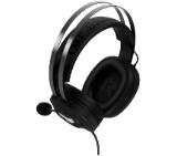 AsusTUF Gaming H1 Gen II Headset (Lightweight 297-g, wired USB-A connection, 40 mm Drivers, Virtual 7.1 Surround Sound, Team-Speak Certified Mic, Durable Ear Cushions, For PC, PS5),Black