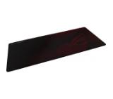 Asus ROG SCABBARD II is extended gaming mouse pad with protective nano-coating for a water-, oil-and dust-repellant surface, with anti-fray, flat-stitched edges and a non-slip rubber base