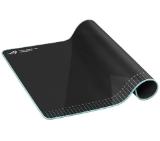 Asus ROG Hone Ace Aim Lab Edition Gaming Mouse Pad, 508 X 420 x 3 mm, Large Size, Soft, Hybrid Cloth Material, Non-Slip Rubber Base, Esports & FPS Gaming,Black
