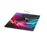 Asus ROG Strix Edge large, vertical gaming mouse pad with gaming-optimized surface, full-color anti-fray stitched edges and a non-slip rubber base