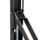 Neomounts Wall Mounted video wall mount (pop-out/lportrait & landscape, pre-assembled)