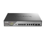 D-Link 10-Port Gigabit Ethernet PoE++ Surveillance Switch
