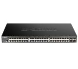 D-Link 48-port Gigabit Smart Managed Switch with 4x 10G SFP+ ports