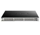 D-Link 52-Port Gigabit Stackable POE Smart Managed Switch including 4 10G SFP+