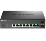 D-Link 8-Port 2.5G Base-T PoE, 2-port 10G SFP+ and 2x 10G RJ45 port Smart Managed Switch
