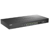 D-Link 8-Port 2.5G Base-T PoE, 2-port 10G SFP+ and 2x 10G RJ45 port Smart Managed Switch