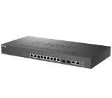 D-Link 8-Port 2.5G Base-T PoE, 2-port 10G SFP+ and 2x 10G RJ45 port Smart Managed Switch