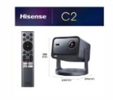 Hisense C2 Smart mini Laser Projector, 4K Ultra HD 3840x2160, 1700:1, 2000 lum, 60 Hz, Digital Zoom,Dolby Vision, HDR10+(decoding), HDR10, HLG, 2*10W