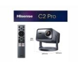 Hisense C2 Pro Smart mini  Laser Projector, 4K Ultra HD 3840x2160, 2000:1, 2600 lum, 60 Hz, Optical Zoom& Digital Zoom,Dolby Vision, IMAX enhanced,Dolby Vision, HDR10+, HDR10, HLG, 2*10W