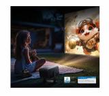 Hisense C2 Pro Smart mini  Laser Projector, 4K Ultra HD 3840x2160, 2000:1, 2600 lum, 60 Hz, Optical Zoom& Digital Zoom,Dolby Vision, IMAX enhanced,Dolby Vision, HDR10+, HDR10, HLG, 2*10W