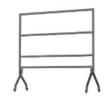 Hisense Mobile chart 136", Matte Gray