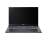 Acer Aspire A15-61M-R7W7, AMD Ryzen 7 8840HS (up to 5.10GHz, 16MB), 15.6" FHD IPS SlimBezel, 16GB DDR5 (2x8GB), 512GB PCIe NVMe SSD, AMD Radeon 780M, Wifi 802.11AX, BT, FP, FHD Cam, KB Backlight, No OS, Steel Gray