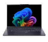 Acer Swift GO 16, SFG16-61-R418, AMD Ryzen 7 350 with AI (Up to 5.0GHz, 16MB), 16” WUXGA+ OLED 120Hz, Adobe&DCI-P3 100%, 1*32GB DDR5, 1024GB PCIe NVMe SSD, AMD Radeon 860M, QHD IR cam, WIFI7+BT, Win 11 Home,Titanium Gray