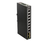 D-Link 8-port Gigabit Industrial Switch including 2 x 100/1000M SFP