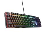 TRUST GXT 871 Zora Mechanical Gaming Keyboard - Black US
