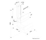 Neomounts CPU Holder (height PC: 39-54 cm / width PC: 13-23 cm)