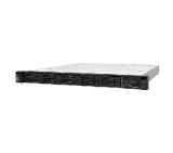 Lenovo ThinkSystem SR250 V3, Xeon E-2434 (4C 3.4GHz 8MB Cache/55W), 1x16GB, O/B, 2.5" HS (8), SW RAID, HS 800W Titanium, XCC2 Platinum, Rails