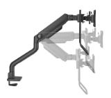 Neomounts Next One Desk Mount, double display crossbar (topfix clamp/grommet)