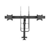 Neomounts Next One Desk Mount, double display crossbar (topfix clamp/grommet)