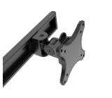 Neomounts Next One Desk Mount, double display crossbar (topfix clamp/grommet)