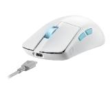 Asus ROG Harpe Ace Aim Lab Edition Gaming Mouse, 54 g Ultra-Lightwieght, Connectivity (2.4GHz RF, Bluetooth, Wired), 36K DPI Sensor, 5 Programmable Buttons, ROG SpeedNova, Esports & FPS Gaming