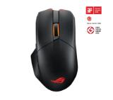 Asus ROG Chakram X Origin Gaming Mouse, Tri-mode connectivity (2.4GHz RF, Bluetooth, Wired), 36000 DPI sensor, 11 programmable buttons, Detachable joystick, Paracord cable, Black