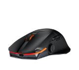 Asus ROG Chakram X Origin Gaming Mouse, Tri-mode connectivity (2.4GHz RF, Bluetooth, Wired), 36000 DPI sensor, 11 programmable buttons, Detachable joystick, Paracord cable, Black