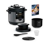 Tefal CY778830 Turbo Cuisine N'Fry 7,6L (Crispy Lid Included), 1200W, Epc, Automatic Prg (10+5Air Frying), Easy Steam Release
