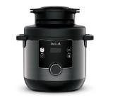 Tefal CY778830 Turbo Cuisine N'Fry 7,6L (Crispy Lid Included), 1200W, Epc, Automatic Prg (10+5Air Frying), Easy Steam Release