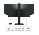 BenQ ZOWIE XL2566X+, 24.1", 400Hz, FHD FAST TN, For Esports, CS2, Valorant, DyAc 2, Shield, S Switch, Black eQualizer, Color Vibrance, LBL, Flicker-free, K Locker, XL Setting to Share, 3x HDMI (2.0), DP (1.4), 3.5 Jack, Swivel, Tilt, Height adj. 155mm