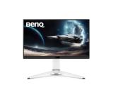 BenQ MOBIUZ EX271U, 27", 4K UHD, IPS, 1ms GtG, 165Hz, 120Hz for Console with eARC, Color Shuttle, FreeSync Premium, B.I.+ Gen2, HDRi and HDR400, Quickit, 1200:1, 95% P3, 400 nits, USB-C (DP alt. PD 65W),USB Hub, HDMI 2.1, DP, Height Adj. 100mm, White