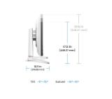 BenQ MOBIUZ EX271U, 27", 4K UHD, IPS, 1ms GtG, 165Hz, 120Hz for Console with eARC, Color Shuttle, FreeSync Premium, B.I.+ Gen2, HDRi and HDR400, Quickit, 1200:1, 95% P3, 400 nits, USB-C (DP alt. PD 65W),USB Hub, HDMI 2.1, DP, Height Adj. 100mm, White