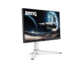 BenQ MOBIUZ EX271U, 27", 4K UHD, IPS, 1ms GtG, 165Hz, 120Hz for Console with eARC, Color Shuttle, FreeSync Premium, B.I.+ Gen2, HDRi and HDR400, Quickit, 1200:1, 95% P3, 400 nits, USB-C (DP alt. PD 65W),USB Hub, HDMI 2.1, DP, Height Adj. 100mm, White