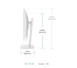 BenQ GW2486TC 24" IPS, FHD, 100Hz, 1920x1080, USB-C 65W, DP1.2x1, HDMI1.4x1, DP out, Speaker 2Wx2, Height Adjustable Stand, coding mode