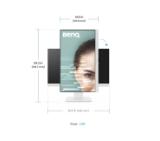 BenQ GW2486TC 24" IPS, FHD, 100Hz, 1920x1080, USB-C 65W, DP1.2x1, HDMI1.4x1, DP out, Speaker 2Wx2, Height Adjustable Stand, coding mode