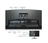 BenQ PD3225U, 32”, 4K Designer Monitor, AQCOLOR, IPS Black, 2000:1, 98% P3, 100% sRGB, 100% Rec.709, Factory Calibrated, Calman Verified, Pantone SkinTone, HDR10 and HDR 400,  M-Book mode, Daisy chain via Thunderbolt 3, PD85W, DPAlt Mode, HDMI 2.0
