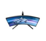 Philips Evnia 32M2C5500W, 31.5" Curved 1000R, Fast VA, WLED, 2560x1440@240Hz, 1ms GtG, 0.5ms MPRT, 500cd m/2, 4000:1, Mega Infinity DCR, Adaptive Sync, FlickerFree, Low Blue Mode, Tilt, Height Adjust, Swivel, 2xHDMI, 2xDP, USB hub
